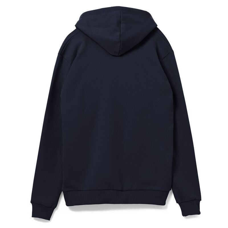 Толстовка на молнии с капюшоном Siverga 2.0, темно-синяя арт.16213.40