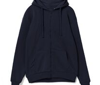 Толстовка на молнии с капюшоном Siverga 2.0, темно-синяя арт.16213.40