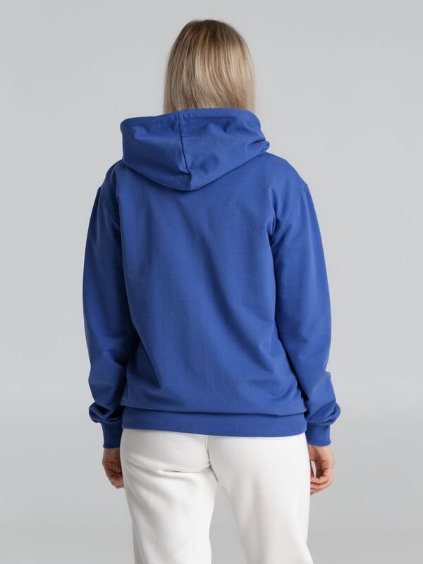 Толстовка на молнии с капюшоном Siverga 2.0, ярко-синяя арт.16213.44