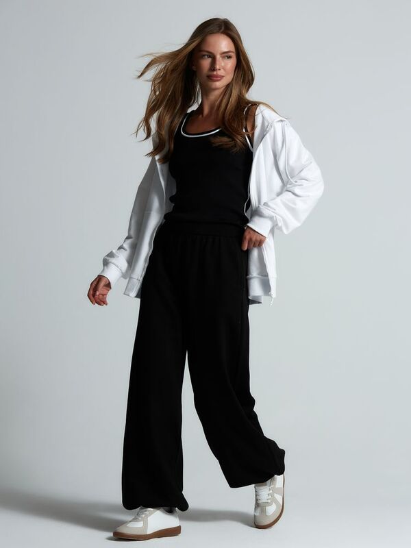 Толстовка на молнии с капюшоном Siverga 2.0, белая арт.16213.60