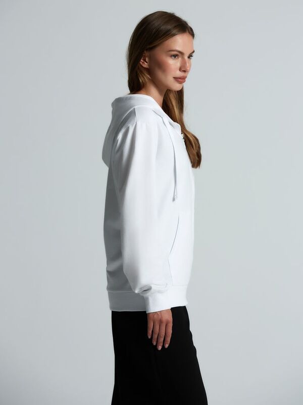 Толстовка на молнии с капюшоном Siverga 2.0, белая арт.16213.60