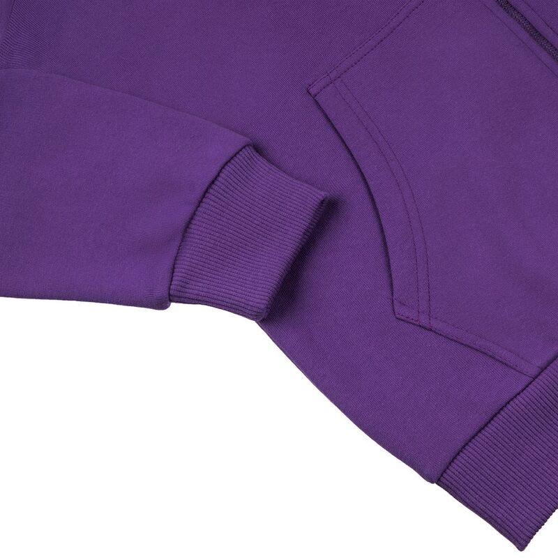 Толстовка на молнии с капюшоном Siverga 2.0, фиолетовая арт.16213.78