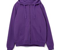 Толстовка на молнии с капюшоном Siverga 2.0, фиолетовая арт.16213.78