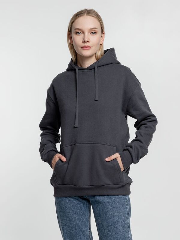 Худи Kirenga Heavy 2.0, темно-серое (графит) арт.16215.10