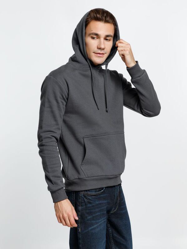 Худи Kirenga Heavy 2.0, темно-серое (графит) арт.16215.10