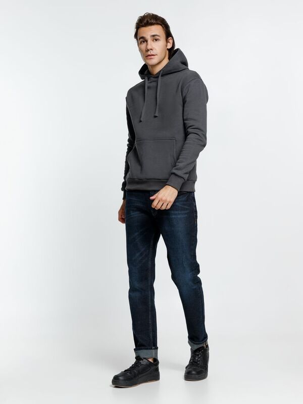 Худи Kirenga Heavy 2.0, темно-серое (графит) арт.16215.10