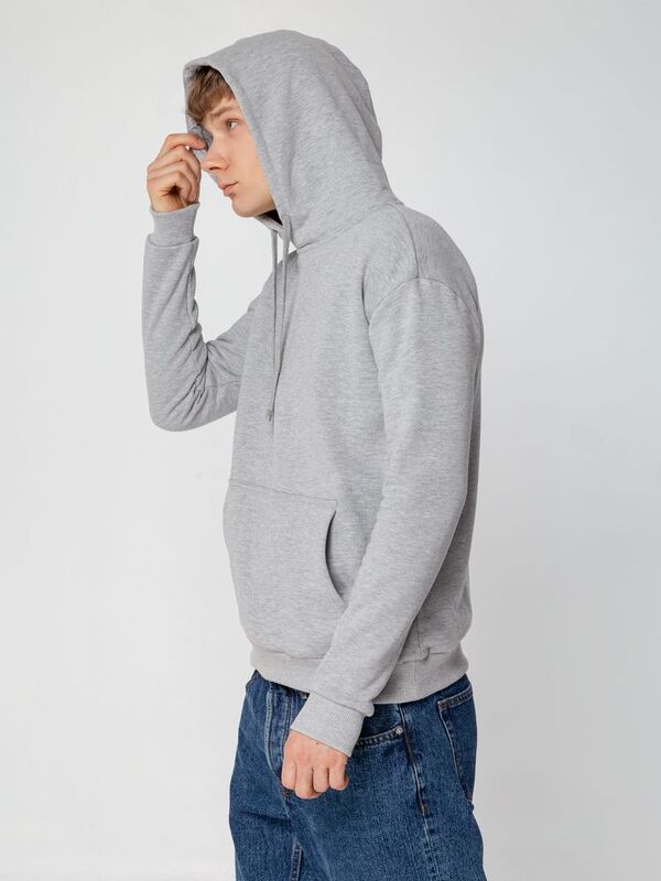 Худи Kirenga Heavy 2.0, серый меланж арт.16215.11