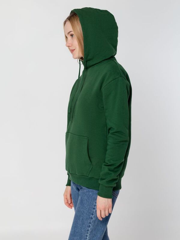 Худи Kirenga Heavy 2.0, темно-зеленое арт.16215.90
