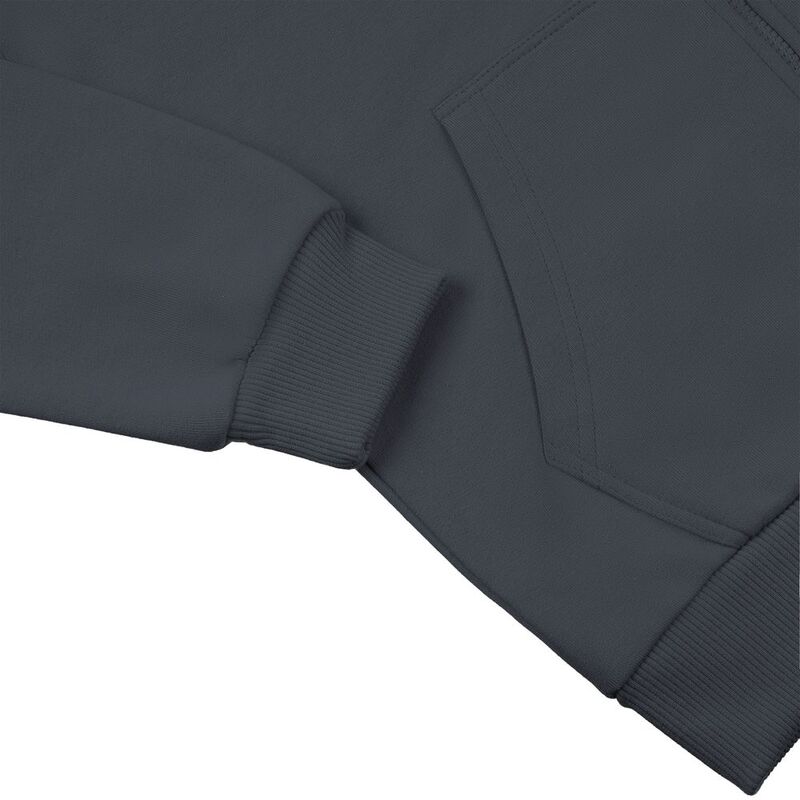 Толстовка на молнии с капюшоном Siverga Heavy 2.0, темно-серая (графит) арт.16216.10