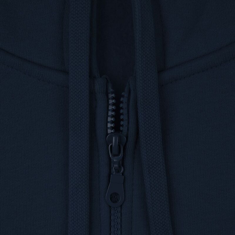 Толстовка на молнии с капюшоном Siverga Heavy 2.0, темно-синяя арт.16216.40