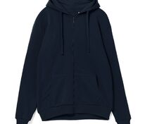 Толстовка на молнии с капюшоном Siverga Heavy 2.0, темно-синяя арт.16216.40