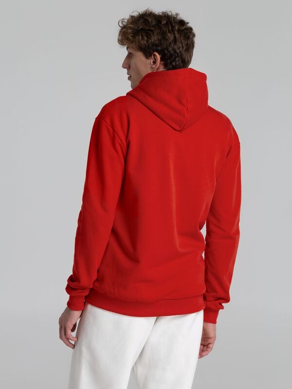 Толстовка на молнии с капюшоном Siverga Heavy 2.0, красная арт.16216.50