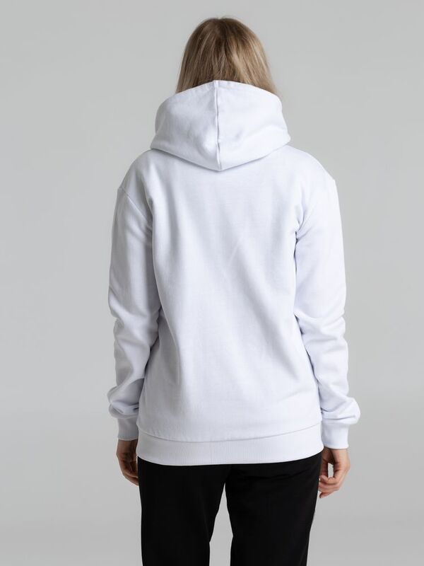 Толстовка на молнии с капюшоном Siverga Heavy 2.0, белая арт.16216.60