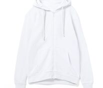 Толстовка на молнии с капюшоном Siverga Heavy 2.0, белая арт.16216.60