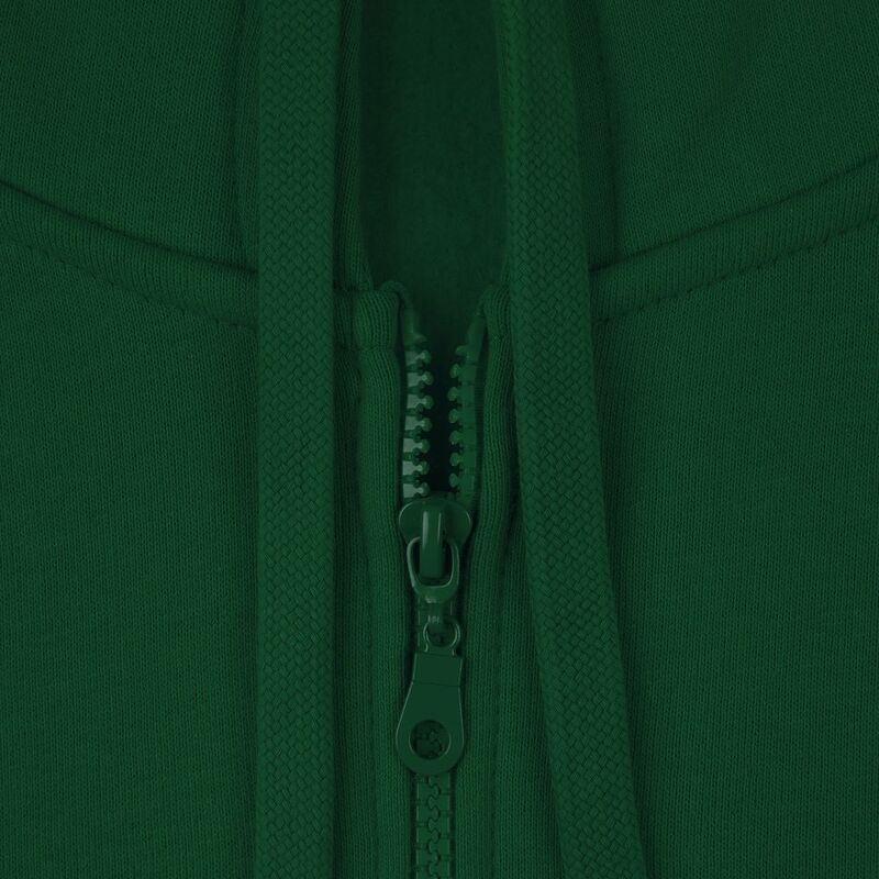 Толстовка на молнии с капюшоном Siverga Heavy 2.0, темно-зеленая арт.16216.90