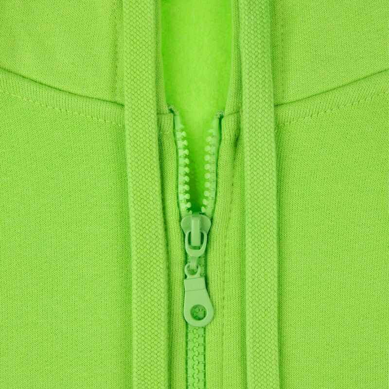 Толстовка на молнии с капюшоном Siverga Heavy 2.0, зеленое яблоко арт.16216.94