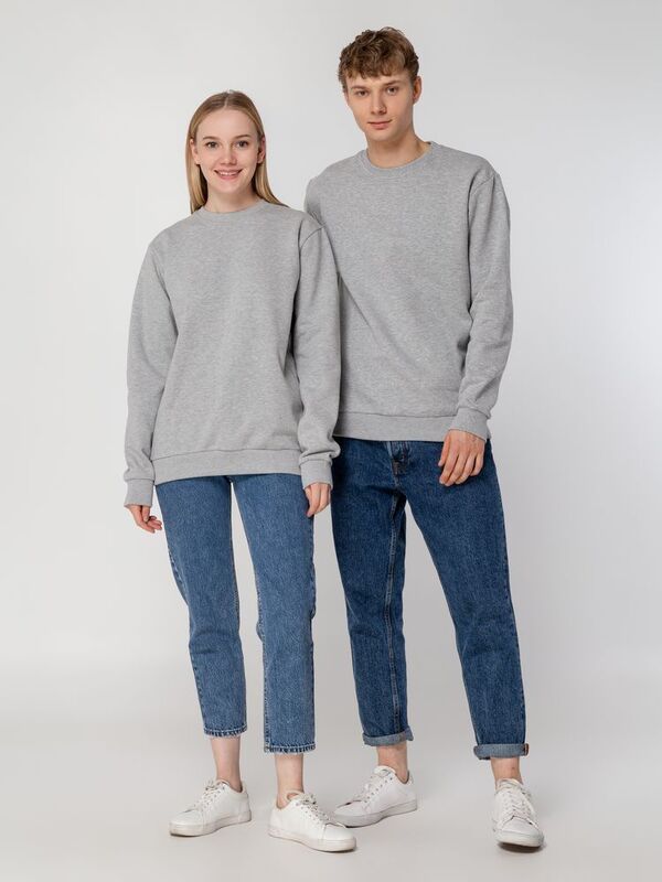 Свитшот Toima Heavy 2.0, серый меланж арт.16217.11