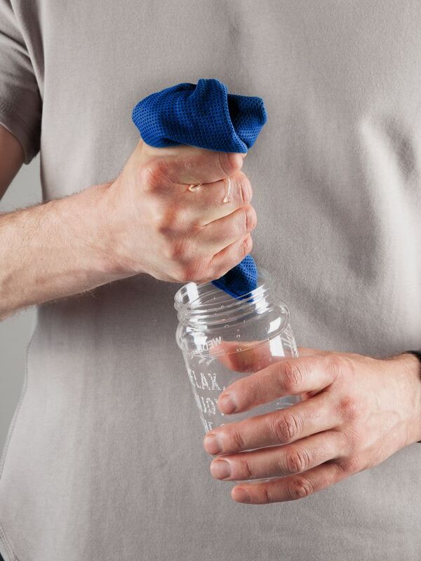 Охлаждающее полотенце Weddell, синее арт.5965.40