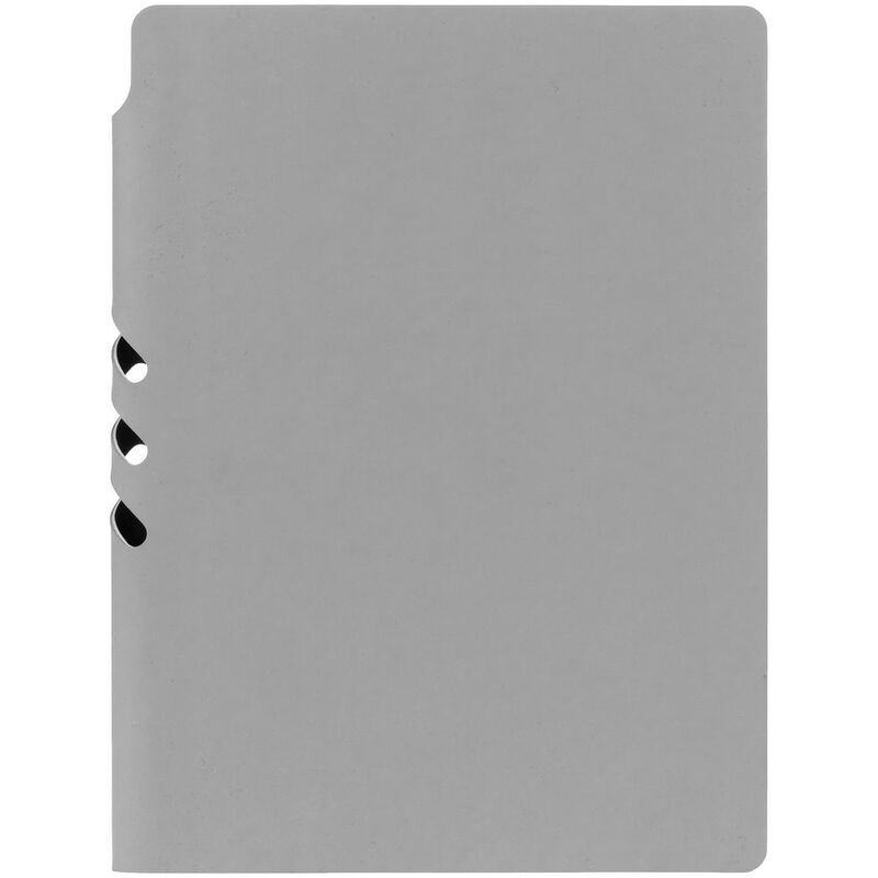 Ежедневник Flexpen Shall, недатированный, серый арт.19087.10