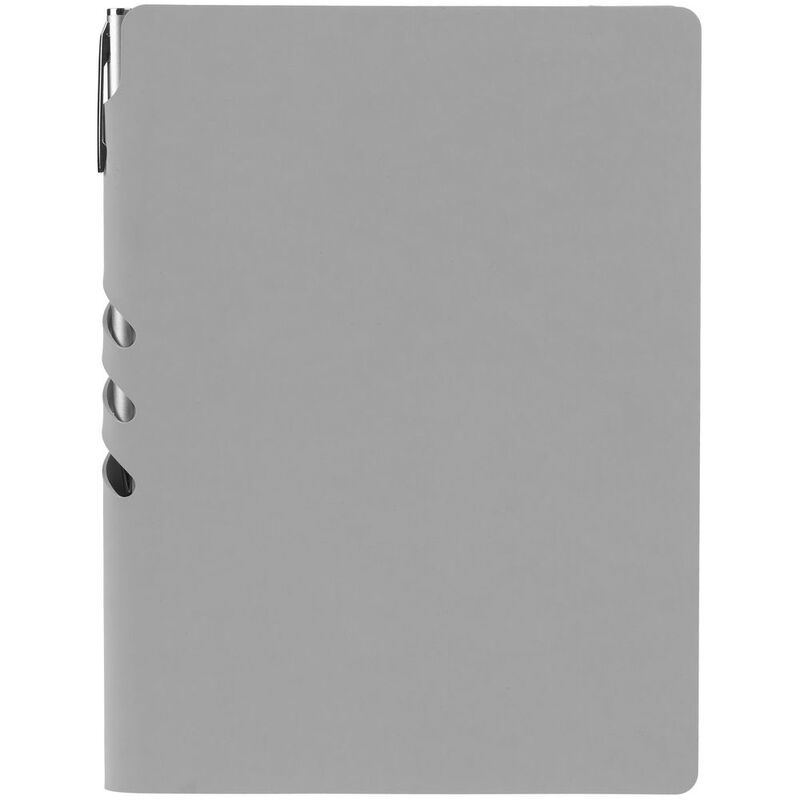 Ежедневник Flexpen Shall, недатированный, серый арт.19087.10