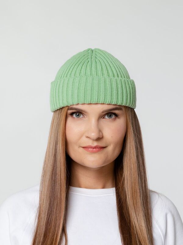 Шапка Hipsta, зеленая (мятная) арт.15691.90