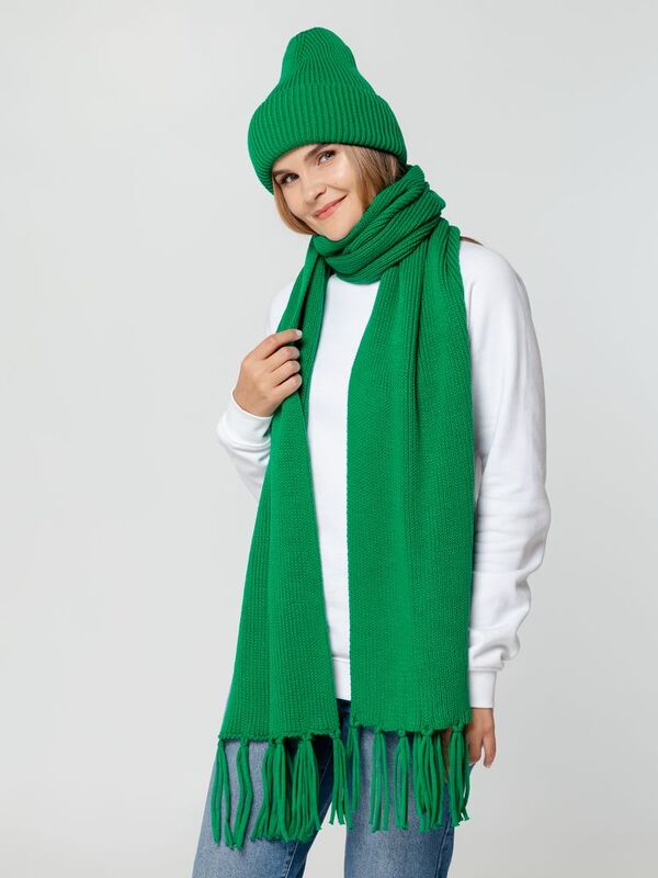 Шапка Flette, зеленая арт.15692.90