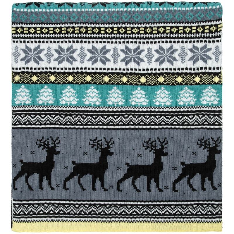 Шарф Mirakler, зеленый с желтым арт.16279.48