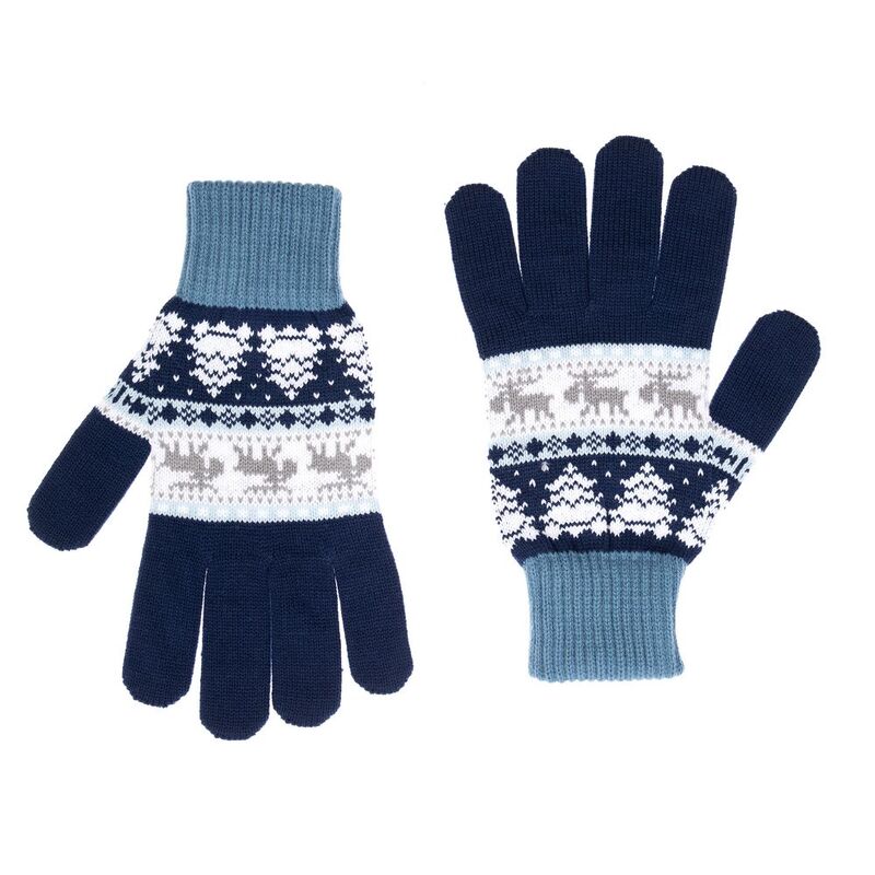 Перчатки Mirakler, синие арт.16280.40