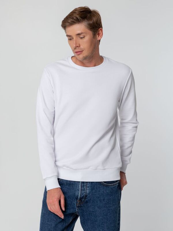 Свитшот унисекс Sublimatism, белый арт.15641.60