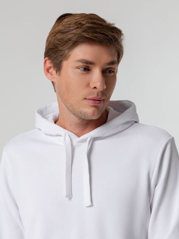 Худи унисекс Sublimatism, белое арт.15642.60