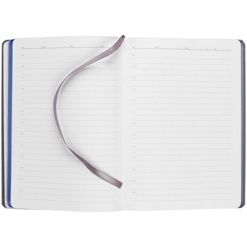 Ежедневник Rubikon на заказ, недатированный серо-синий арт.16208.14