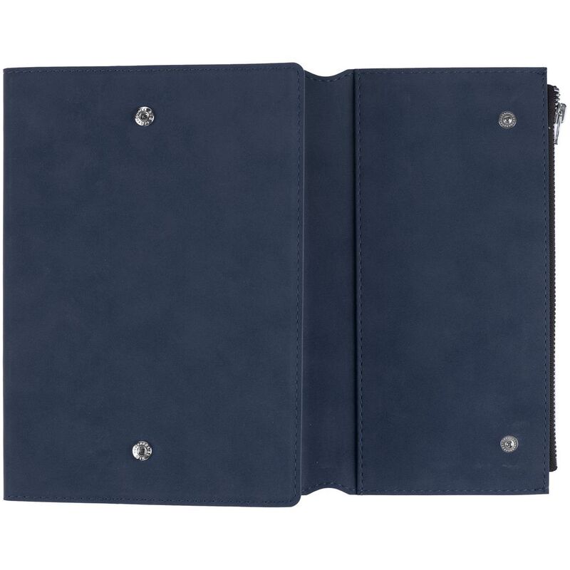 Ежедневник Grace на заказ, недатированный, темно-синий арт.16376.40