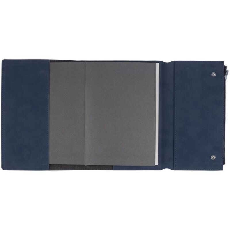 Ежедневник Grace на заказ, недатированный, темно-синий арт.16376.40