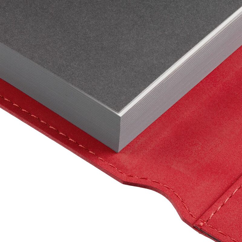 Ежедневник Grace на заказ, недатированный, красный арт.16376.50