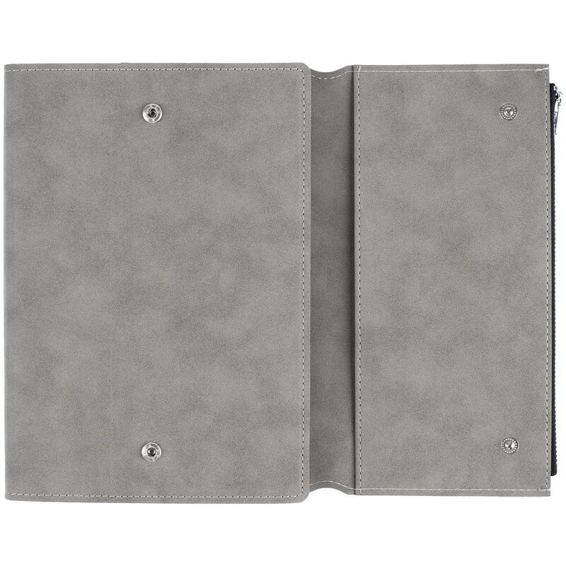 Ежедневник Grace на заказ, недатированный, серый арт.16376.10