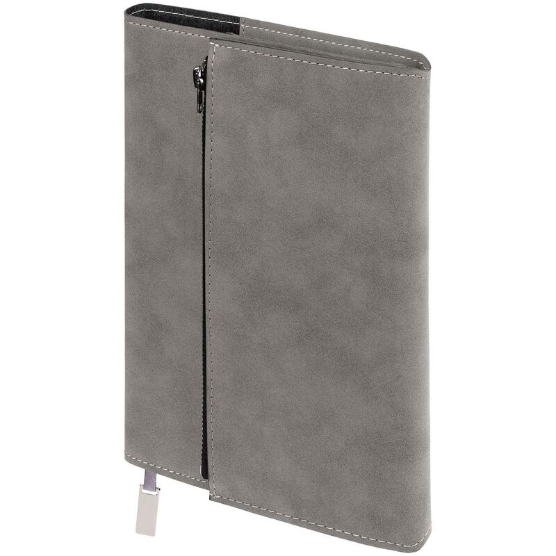 Ежедневник Grace на заказ, недатированный, серый арт.16376.10