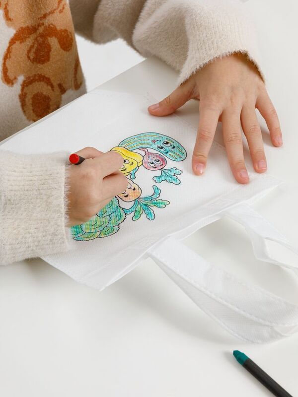 Сумка для раскрашивания Create, белая арт.16218.60