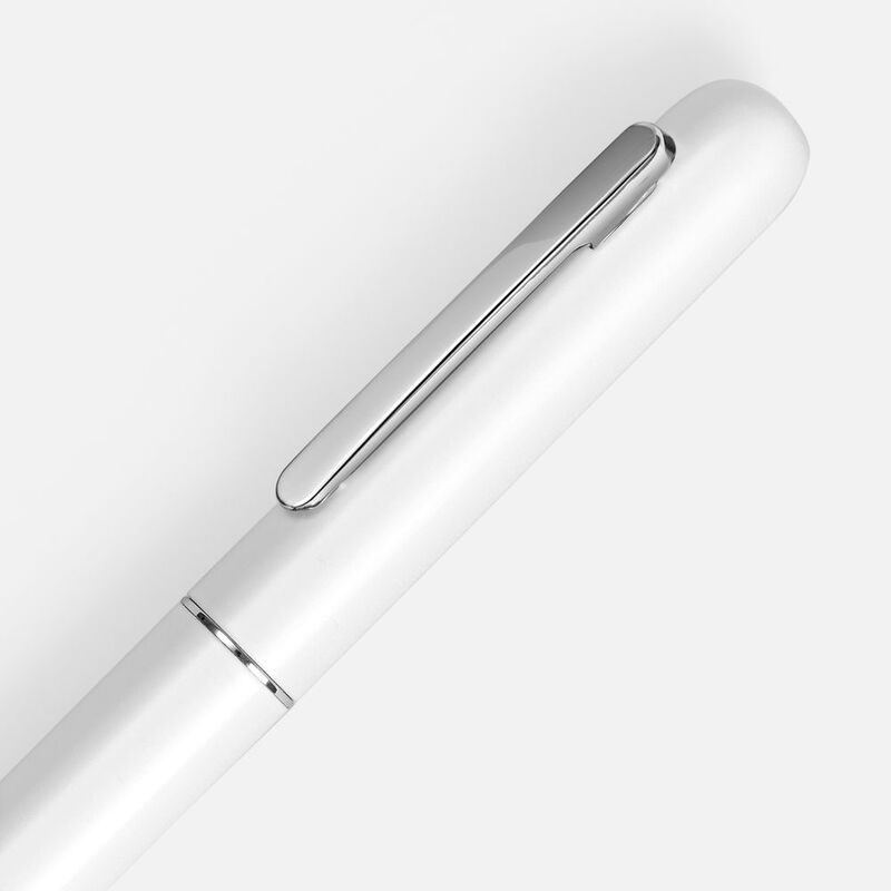 Ручка шариковая Scribo, матовая белая арт.10571.60