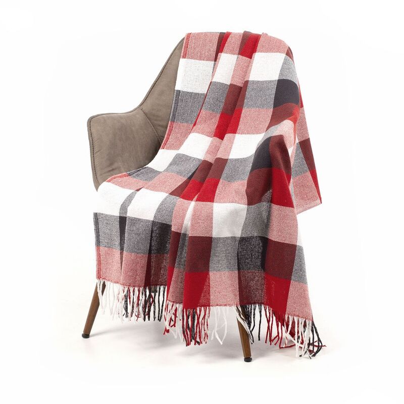 Плед London, красный арт.13086.53