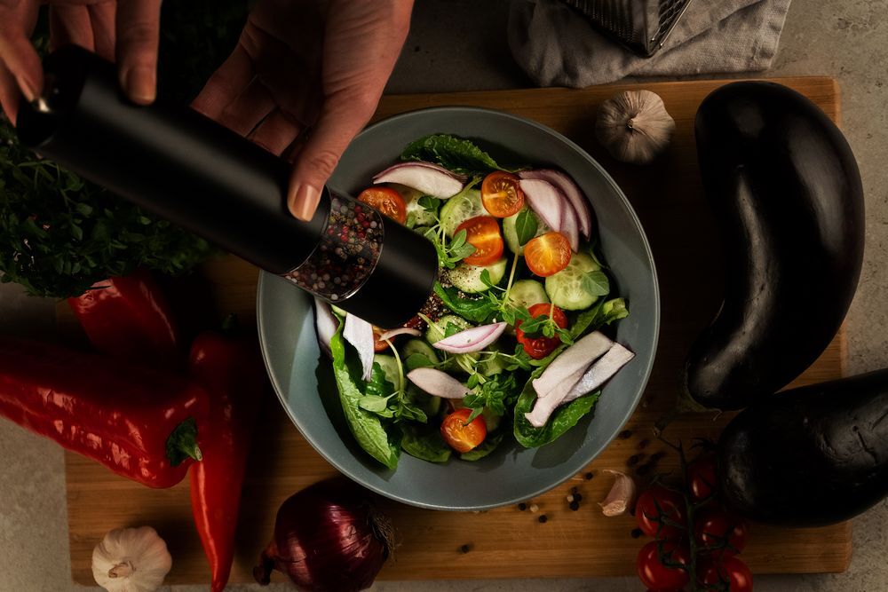 Электрическая мельница для специй Black Mill, синяя арт.17500.40