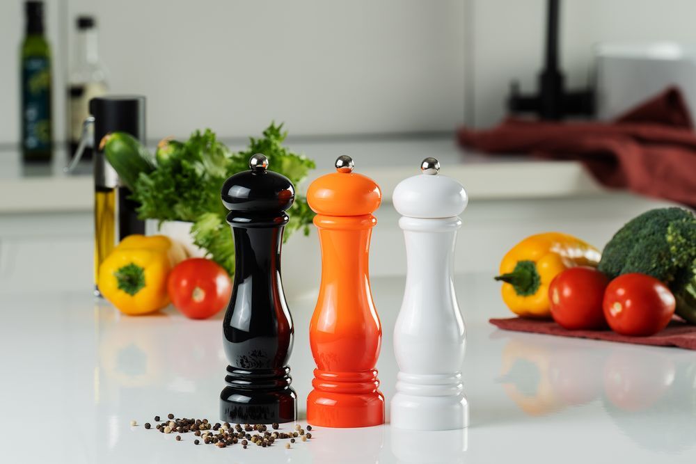 Механическая мельница для специй Gambit, белая арт.15649.60