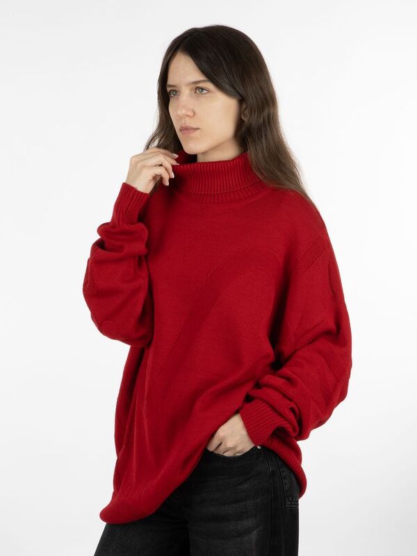 Свитер оверсайз на заказ Tricksy Terra Grand, полушерсть арт.18086.02