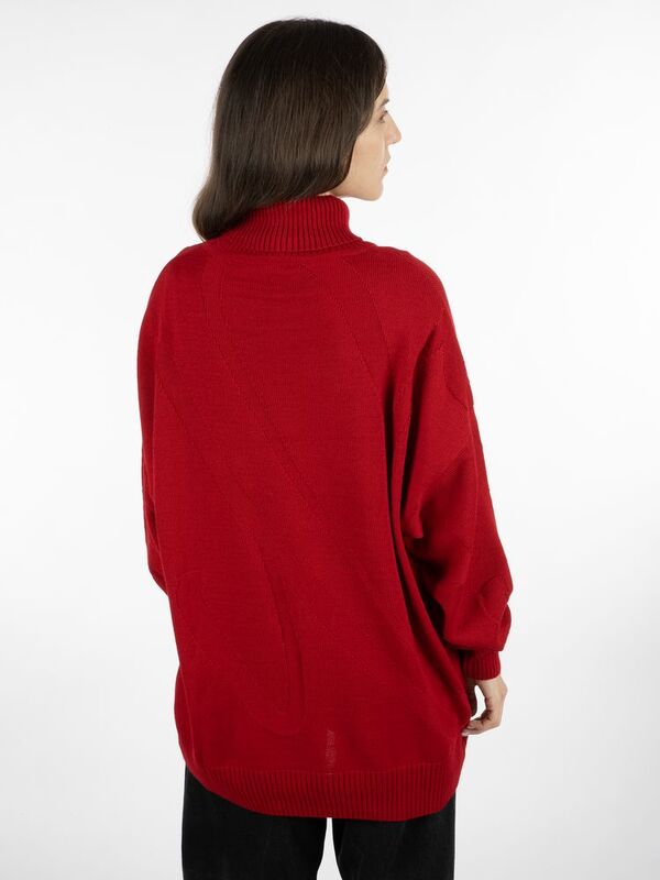 Свитер оверсайз на заказ Tricksy Terra Grand, полушерсть арт.18086.02