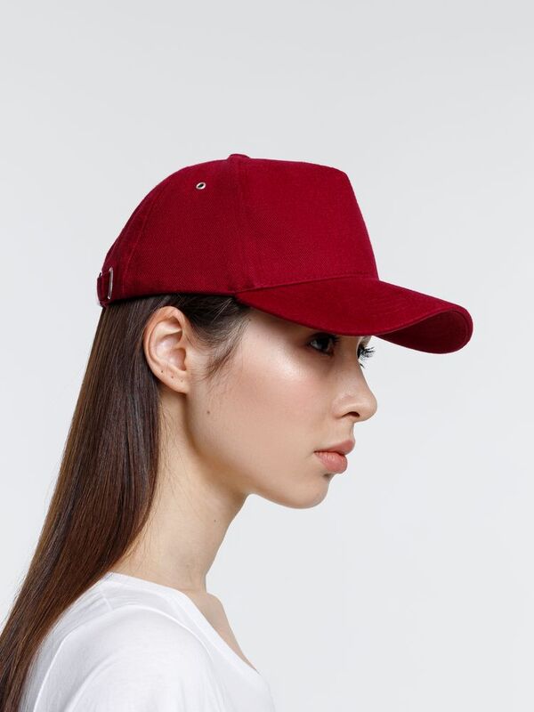 Бейсболка Standard, бордовая арт.15847.55