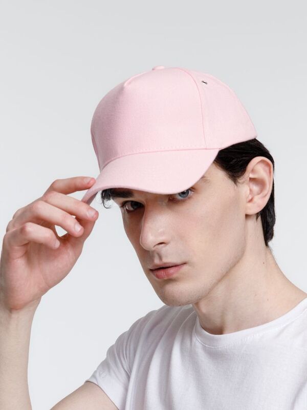 Бейсболка Standard, светло-розовая арт.15847.15
