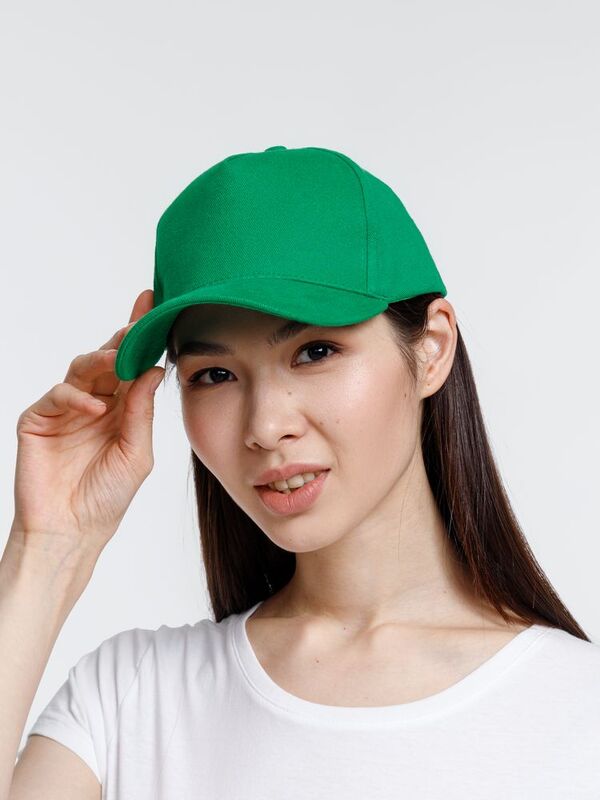 Бейсболка Standard, зеленая арт.15847.92