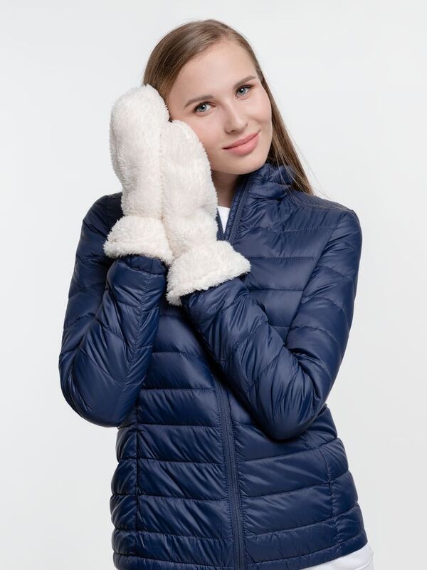 Варежки Flocky, молочно-белые арт.15950.60