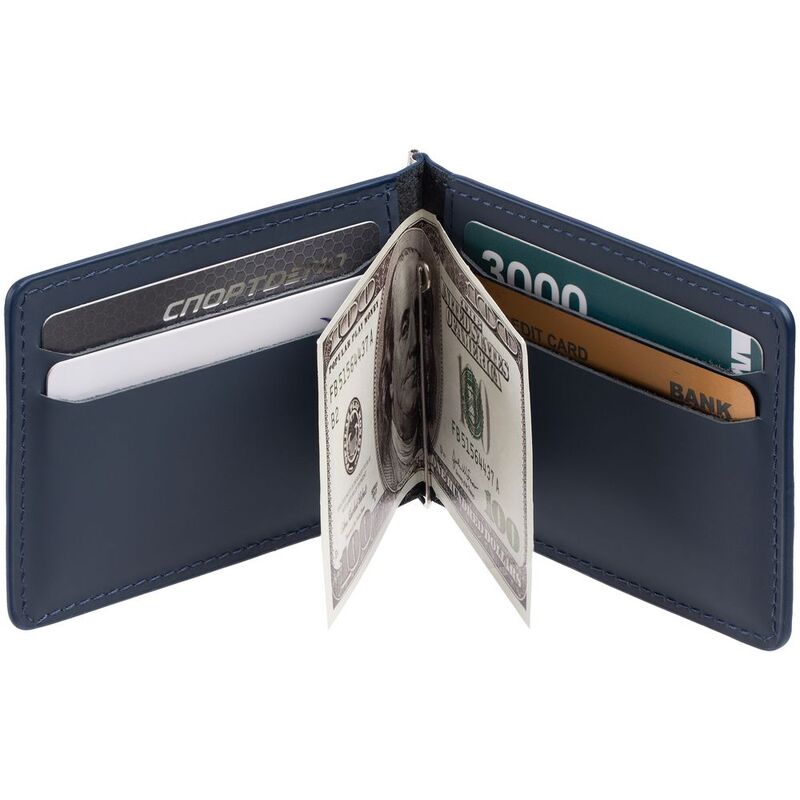 Зажим для купюр Alaska, синий арт.21029.40