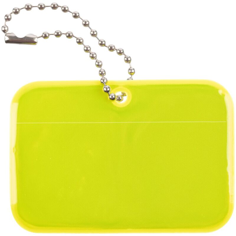 Светоотражатель Spare Care, прямоугольник, желтый неон арт.17327.80