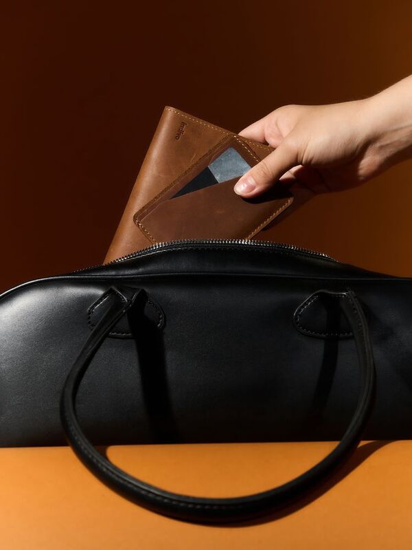 Обложка для паспорта inStream, коричневая арт.15554.59